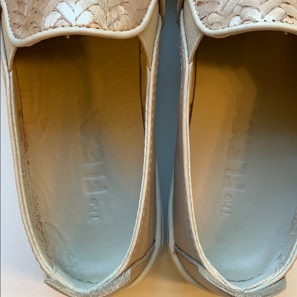 THE FLEXX Sneak Name Gold/Dune slip on sneaker - Picture 4 of 7